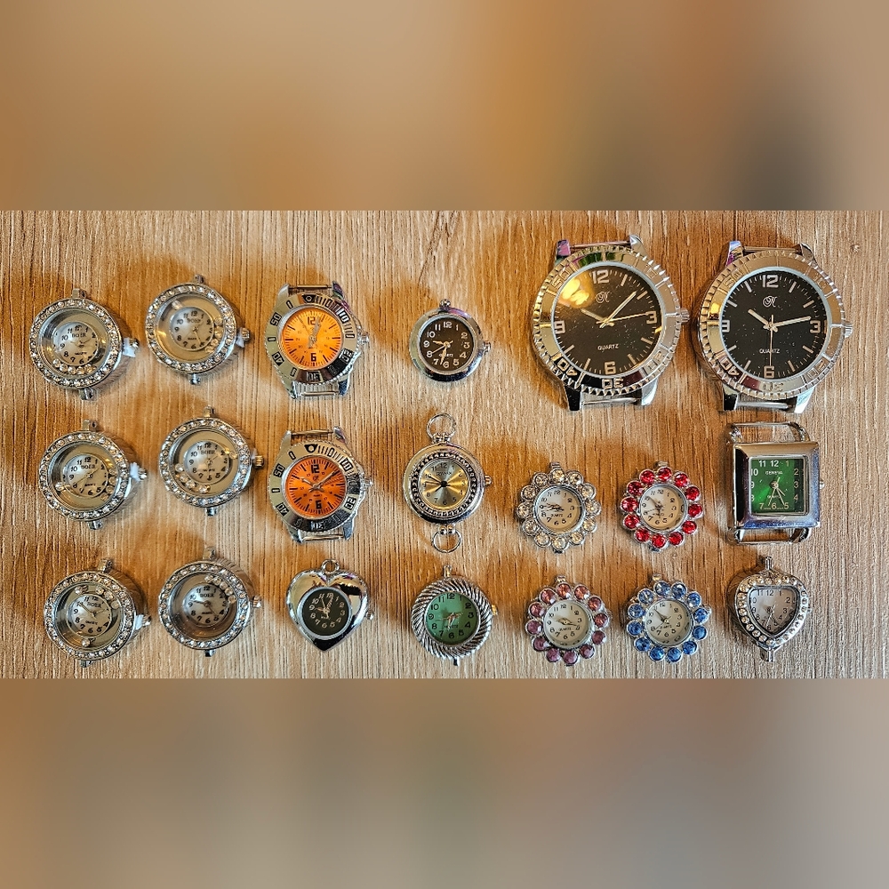 20 assorted watch faces for jewelry making New